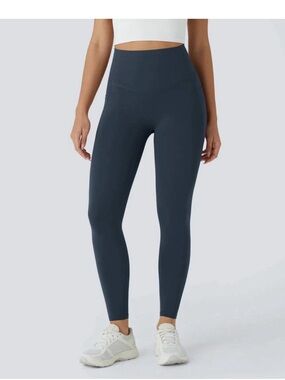 Halara SoCinched High Waisted Butt Lifting UltraSculpt Leggings XL Carbon